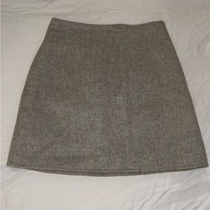 Club Monaco Centie Wool Blend Skirt in Gray